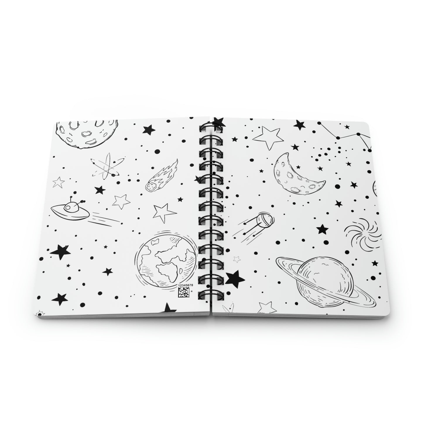 Galaxy_Spiral Bound Journal