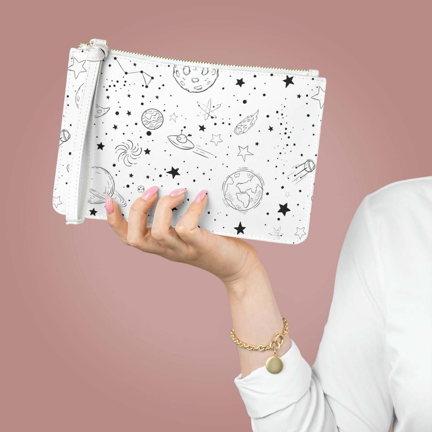 Galaxy Clutch Bag