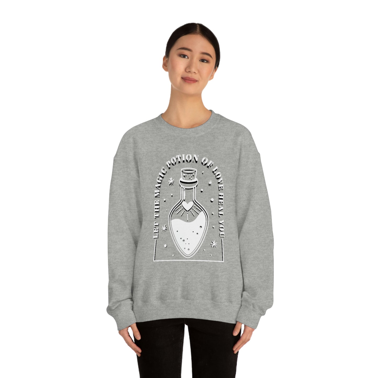 Magic Potion of Love_Unisex Heavy Blend™ Crewneck Sweatshirt