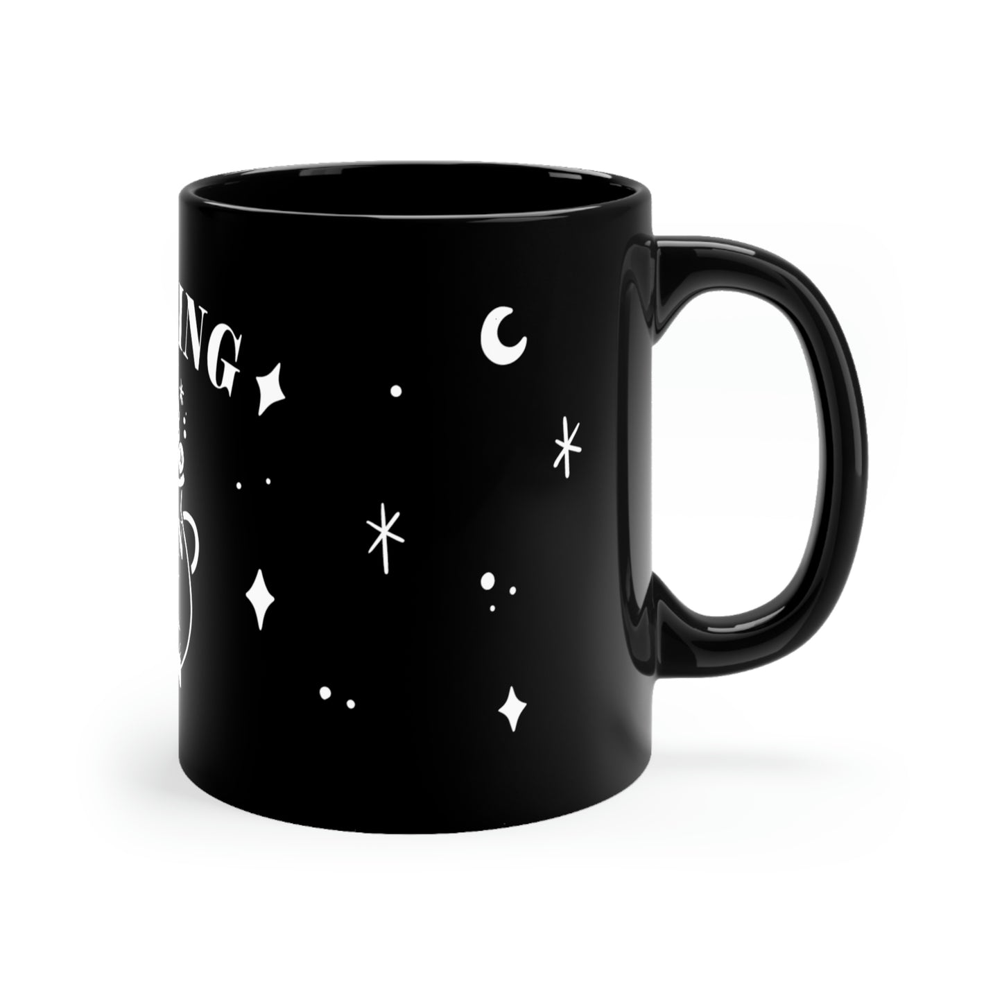 Morning Potion_Black mug 11oz