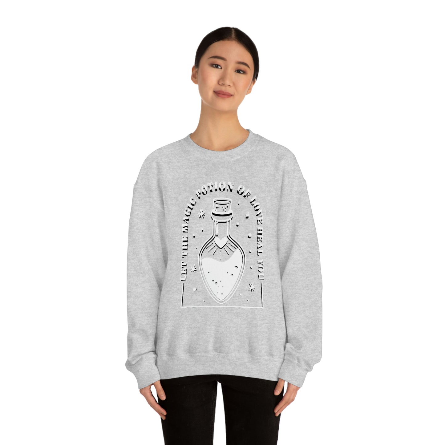 Magic Potion of Love_Unisex Heavy Blend™ Crewneck Sweatshirt