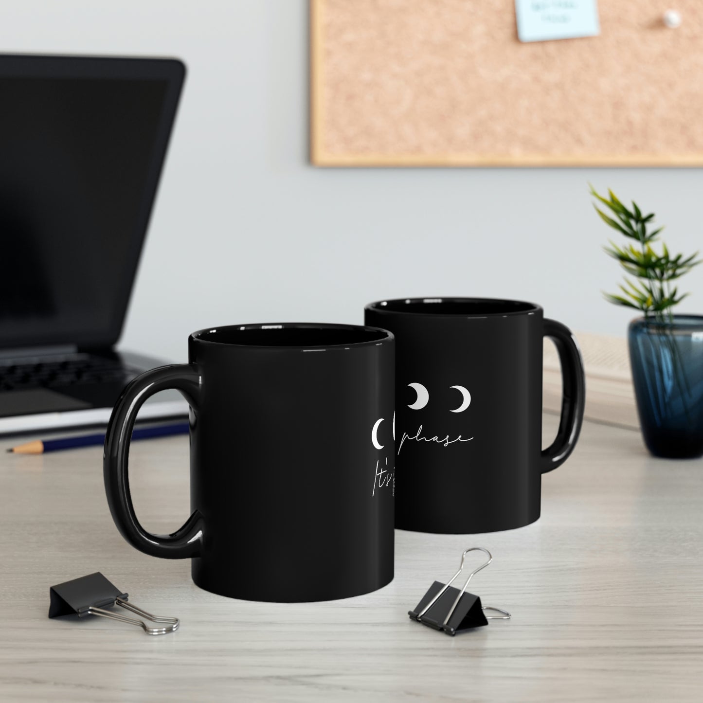 Black mug 11oz