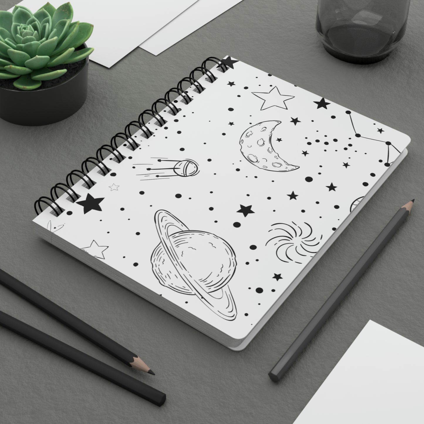 Galaxy_Spiral Bound Journal